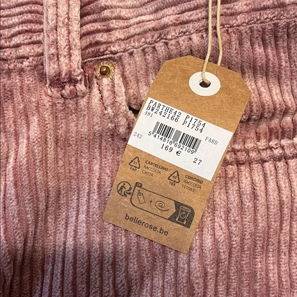 Bellerose Parthe Cord Corduroy pants– Dusty Pink (Flawed) - Picture 11 of 16